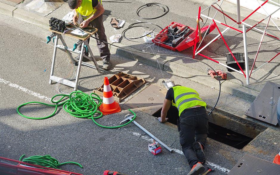 assainissement canalisation Parmain